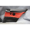 07-13 BMW E92 3-Series 2door Interior Rear Lateral Trim Panel Red Leather OEM