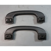 07-13 BMW E92 3-Series E60 Front Roof Grab Handle Pair Black OEM