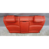2010-2013 BMW E92 3-Series Coupe Rear Fold-Down Seat Back Coral Red Leather OEM