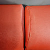 2010-2013 BMW E92 3-Series Coupe Rear Fold-Down Seat Back Coral Red Leather OEM