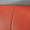 2010-2013 BMW E92 3-Series Coupe Rear Fold-Down Seat Back Coral Red Leather OEM