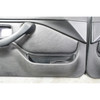 Damaged 1996-2002 BMW Z3 Int Door Panel Trim Skin Pair Black Classic Leather OEM