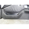 Damaged 1996-2002 BMW Z3 Int Door Panel Trim Skin Pair Black Classic Leather OEM