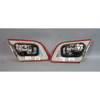 Damaged 2011-2013 BMW E92 3-Series LCI Coupe Rear Inner Tail Light Lamp Pair OEM