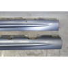 Damaged 2000-2006 BMW E46 Coupe Convertible Side Skirt Pair Steel Blue OEM