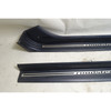 BMW Z3 Roadster Door Sill Entrance Cover Pair Black 1996-2002 OEM