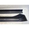 BMW Z3 Roadster Door Sill Entrance Cover Pair Black 1996-2002 OEM
