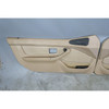 1996-1999 BMW Z3 Roadster Door Panel Leather Trim Skin Pair Beige Leather OEM