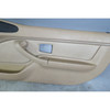 1996-1999 BMW Z3 Roadster Door Panel Leather Trim Skin Pair Beige Leather OEM