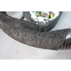 Damaged BMW E9x M3 DCT Custom Carbon Alcantara Steering Wheel Flat Bottom