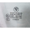 07-13 BMW E93 3-Series Convertible Cabrio Right Front Passenger Window Glass