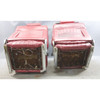 Damaged 1969-1974 BMW E3 2500 2800 3.0S Sedan Front Seat Pair Red OEM