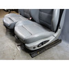 2000-2006 BMW E46 3-Series Convertible Front Sport Seat Pair Grey Leather OEM