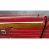 69-74 BMW E3 3.0 Sedan Rear Interior Door Card Trim Panel Pair Red OEM