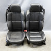  08-13 BMW E93 M3 Convertible Front Sport Seat Pair Black Leather OEM
