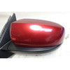 BMW E70 X5 Left Power-Fold Side Mirror Vermilion Red A82 Top View 2007-2013 OEM