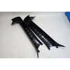 Damaged 2003-2008 BMW E85 Z4 Roadster A- Pillar Column Trim Covers Black OEM