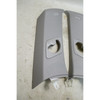 BMW E70 X5 Rear C-Pillar Cover Pair Sky Grey Left Right 2007-2013 OEM