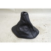 BMW E39 540i 6-Speed Factory Shift Knob Boot Black Leather 1997-2003 OEM