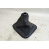 BMW E39 540i 6-Speed Factory Shift Knob Boot Black Leather 1997-2003 OEM