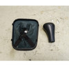 1996-2002 BMW Z3 5-Speed Shifter Knob Boot Black Leather Factory OEM