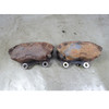 Damaged BMW E3 Bavaria E9 2002tii 4-Pot Front Brake Caliper Pair 1966-1976 OEM