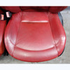 2003-2008 BMW E85 E86 Z4 Roadster Coupe Factory Front Seat Pair Red Leather OEM