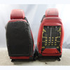 2003-2008 BMW E85 E86 Z4 Roadster Coupe Factory Front Seat Pair Red Leather OEM