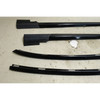 BMW E64 6-Series Convertible Exterior Trim Set A-Pillar Shadowline Black OEM