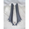 2011-2016 BMW F10 5-Series Sedan Front Windshield A-Pillar Column Covers Black