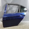 2012-2018 BMW F30 3-Series Sedan Left Rear Exterior Door Shell Med Blue OEM