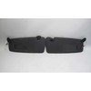 1999-2006 BMW E46 3-Series Factory Front Sun Visor Pair Black Cloth Left  Right