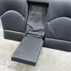2000-2006 BMW E46 3-Series Coupe Folding Rear Seat Backrest Black Nappa Leather