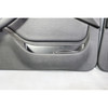 96-02 BMW Z3 Roadster Front Interior Door Panel Trim Skin Pair Black Leather OEM