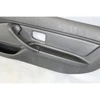 96-02 BMW Z3 Roadster Front Interior Door Panel Trim Skin Pair Black Leather OEM