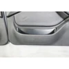 96-02 BMW Z3 Roadster Front Interior Door Panel Trim Skin Pair Black Leather OEM