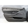 11-16 BMW F10 5-Series Front Door Card Trim Panels Black Napa Leather OEM