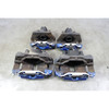 01-06 BMW E46 M3 Factory Brake Caliper Set Front Rear Blue Painted OEM