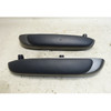 00-06 BMW E46 3-Series Coupe Rear Side Armrest Pair Titan Napa Leather OEM