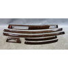 08-13 BMW E92 E93 M3 Interior Wood Trim Full Set Kit Plantain Anthracite OEM