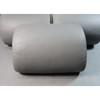 99-03 BMW E39 5-Series Touring Wagon Rear Seat Headrest Set Grey Leather OEM