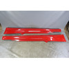 Damaged 2008-2013 BMW E93 M3 Convertible Factory Side Skirt Rocker Pair Red OEM