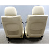 2004-2010 BMW E63 6-Series Front Basic Seat Pair Left Right Biege Dakota Leather