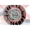 Damaged 1969-1974 BMW E3 Sedan E9 Coupe 5-Blade Engine Cooling Fan Red M30 OEM