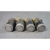 01-06 BMW E46 3-Series Factory Rear Parking PDC Sensor Set of 4 Titan Silver OEM