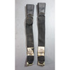 1969-1978 BMW E3 Sedan E12 5-Series Rear Seat Belt Pair Black OEM