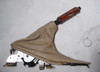 BMW Z3 Roadster Coupe Wood Maple E-Brake Lever w Beige Leather Boot 2000-2002 OE