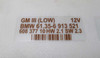 1996-2003 BMW E39 GM3 LOW Basic Body Control Module GM III ZKE E38 OEM