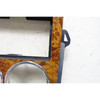 Damaged BMW Z3 Console Wood Trim Light Maple Set Chrome Rings 1999-2002 OEM