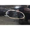 1996-2002 BMW Z3 Roadster Coupe Left Outside Door Shell Frame Black 2 OEM
